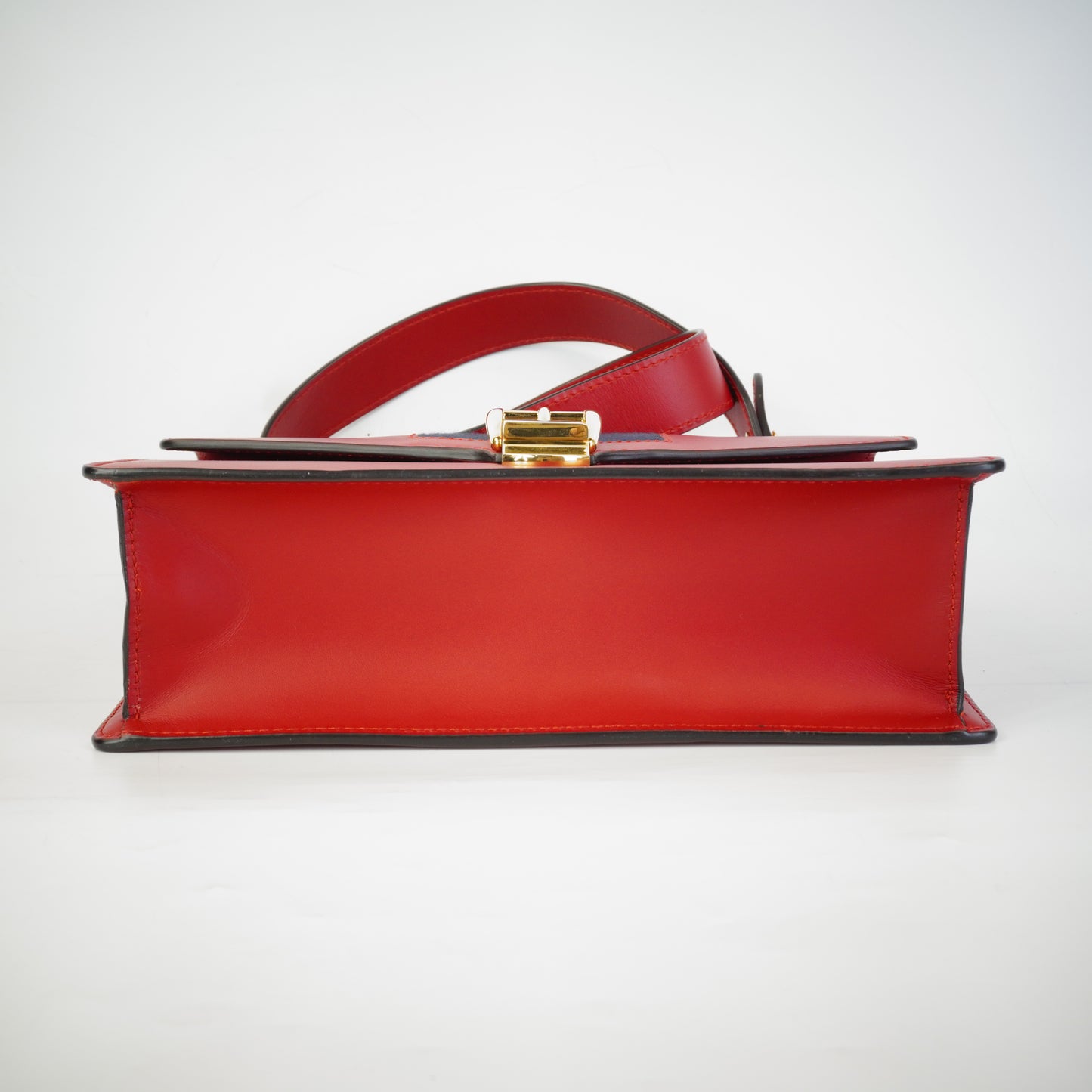 Gucci Sylvie Shoulder Red GHW