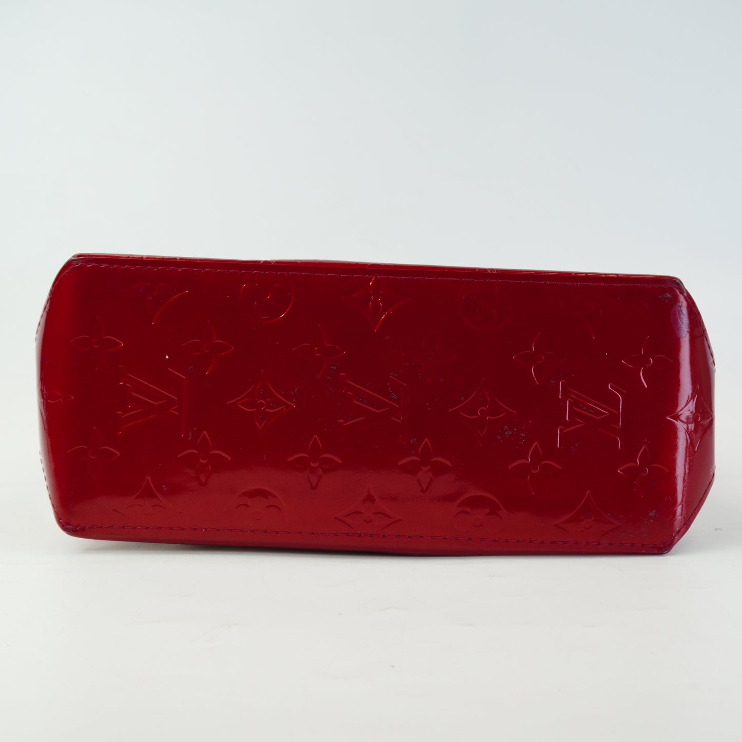 Louis Vuitton	Vernis Reade Patent Red GHW Small