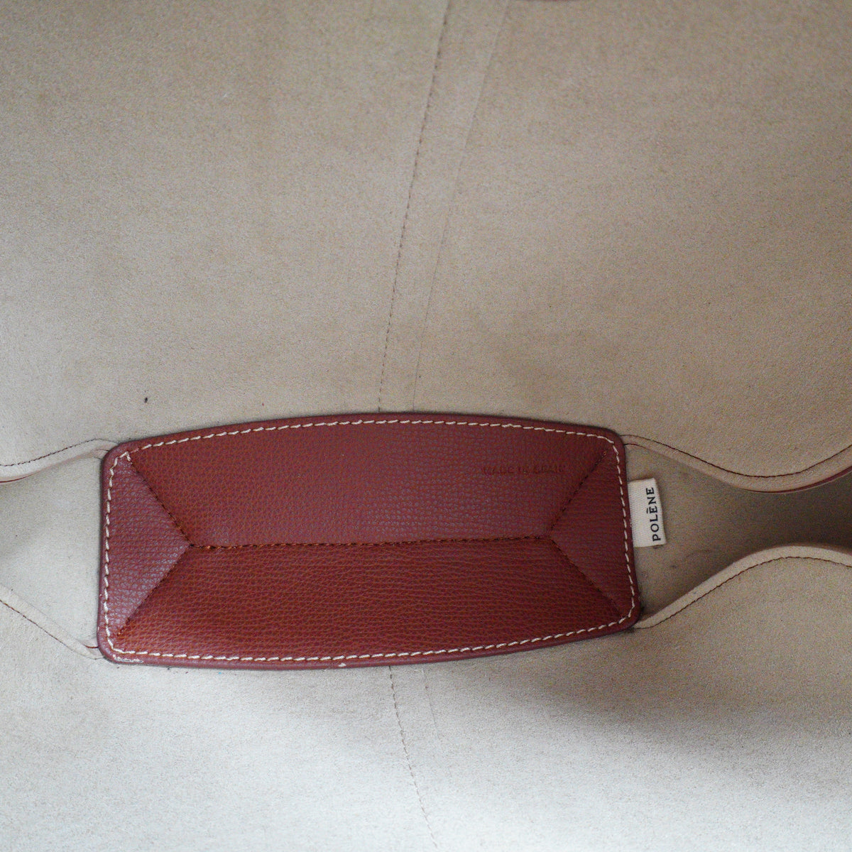 Polene Cyme mini Camel GHW