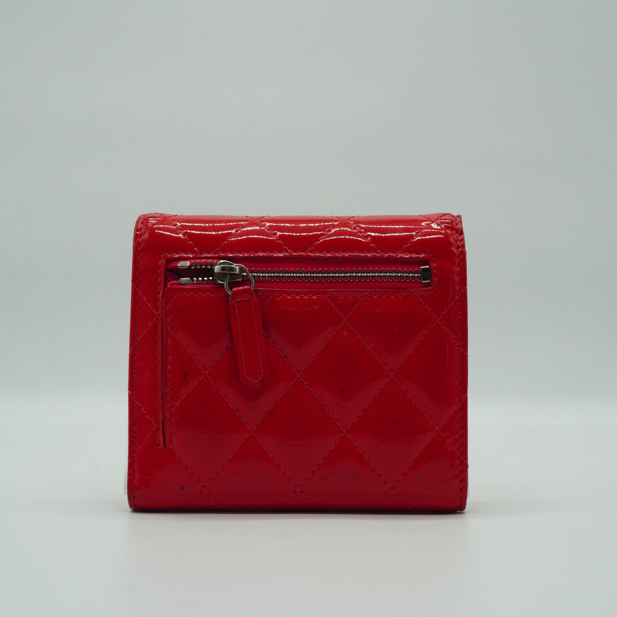 Chanel Glossy Comapct Wallet SHW