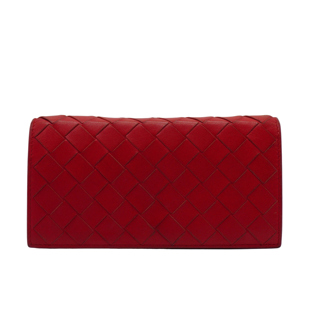 Bottega Veneta Intrecciato Woven Wallet SHW