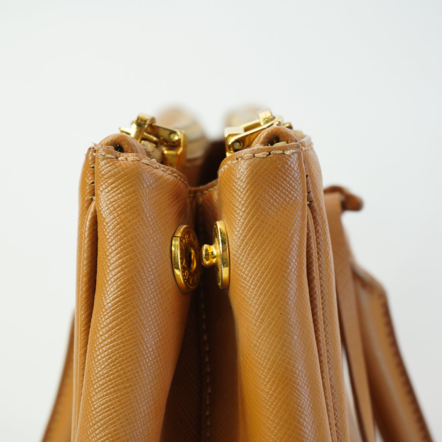 Prada Galleria Bag Caramel Medium GHW