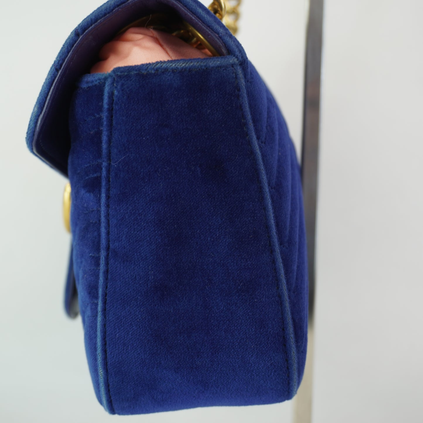 Gucci Marmont Velvet Blue