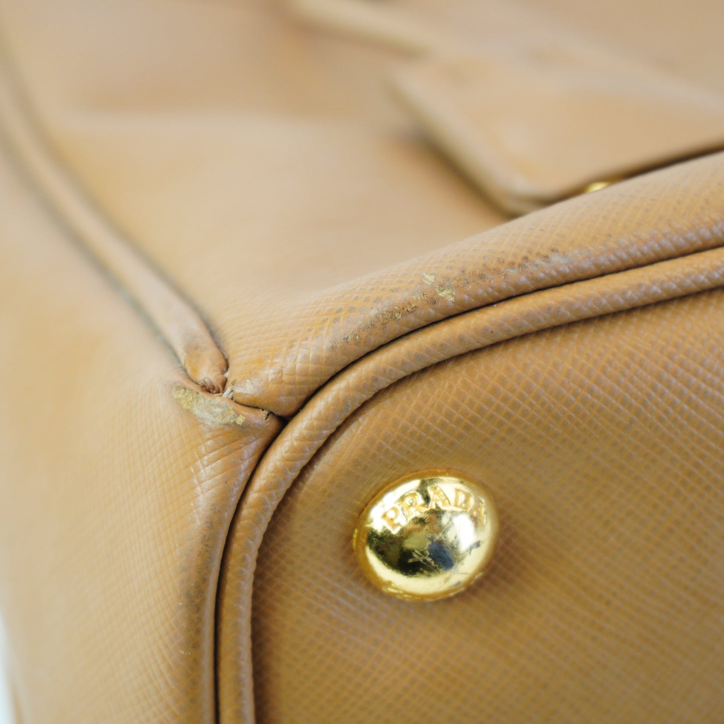 Prada Galleria Bag Caramel Medium GHW