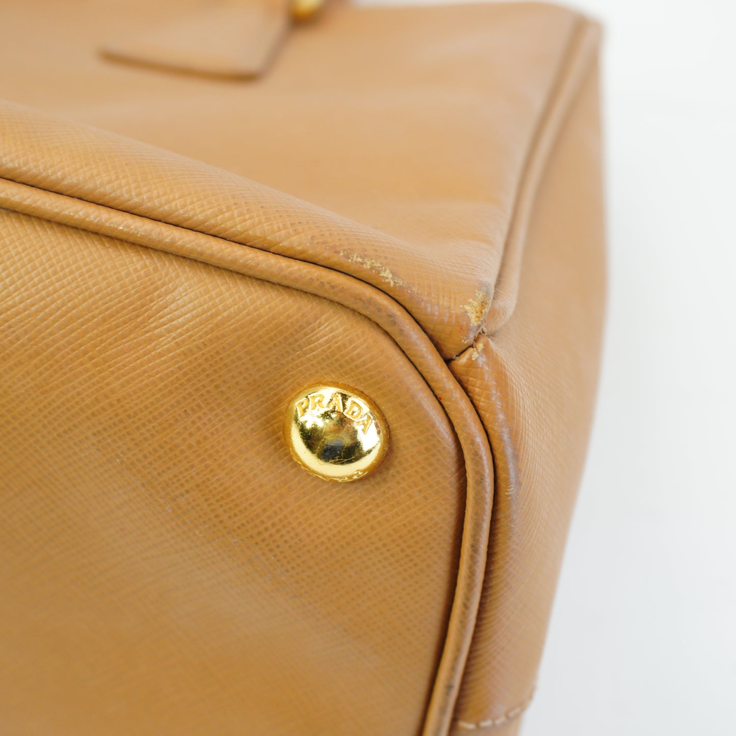 Prada Galleria Bag Caramel Medium GHW