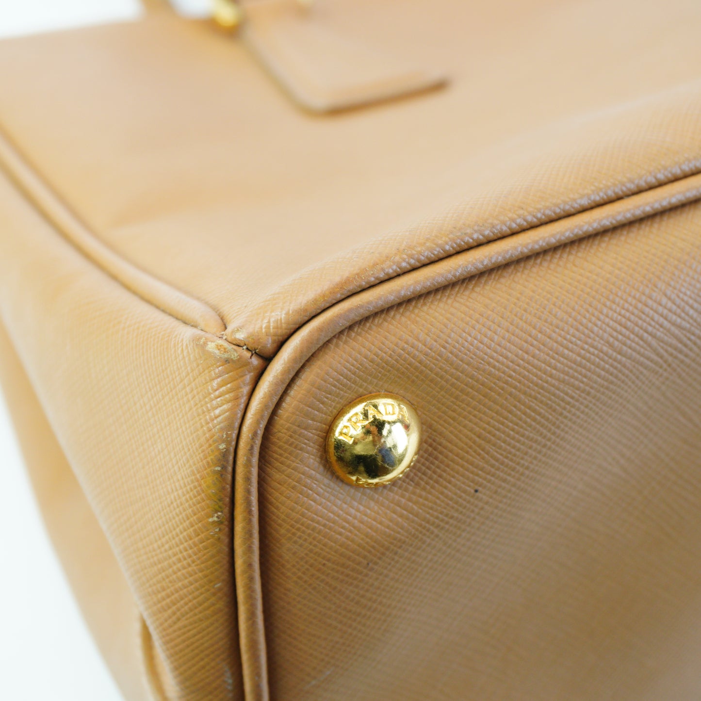 Prada Galleria Bag Caramel Medium GHW