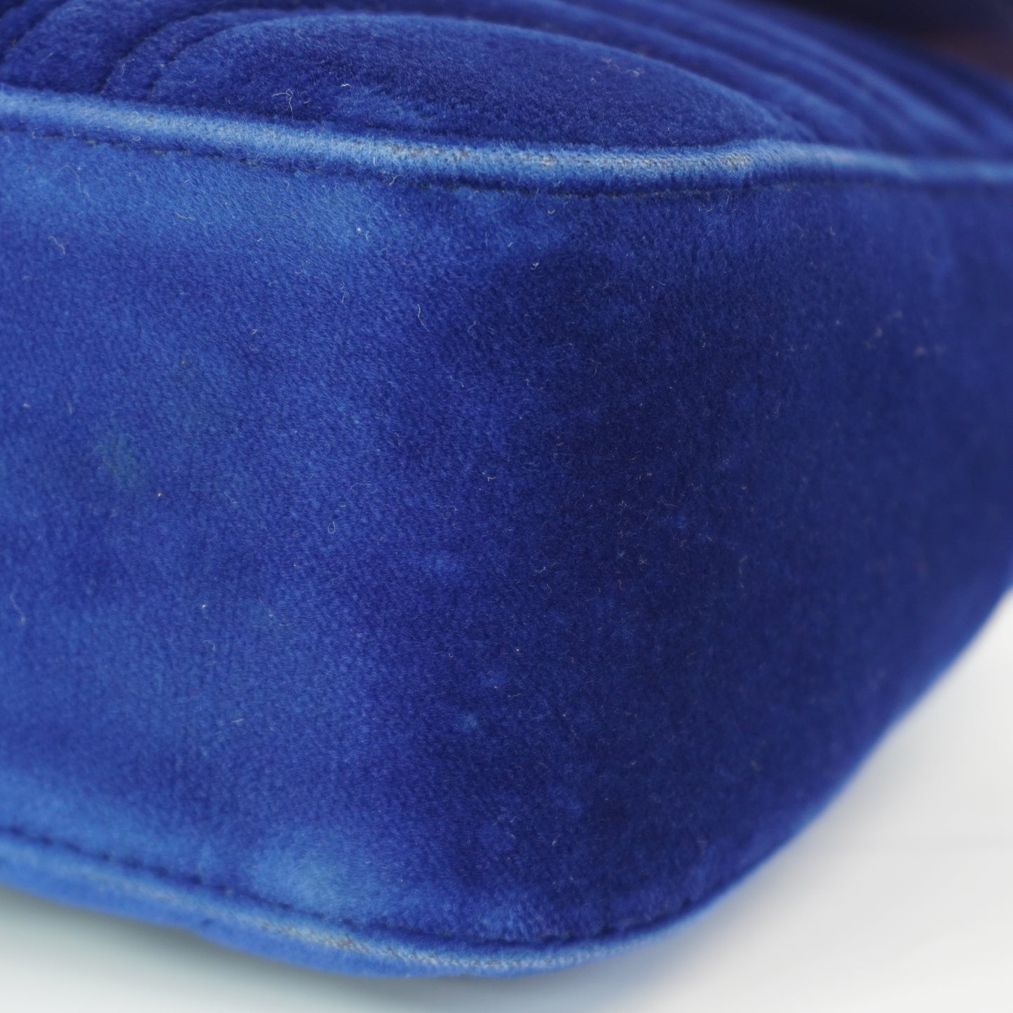 Gucci Marmont Velvet Blue