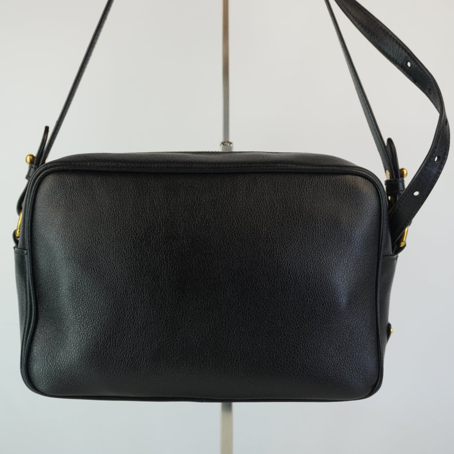Prada Glace Calfskin Embossed Logo