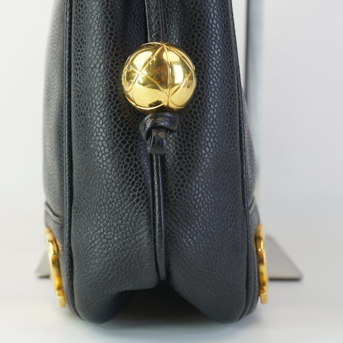 Chanel Black Caviar Triple CC