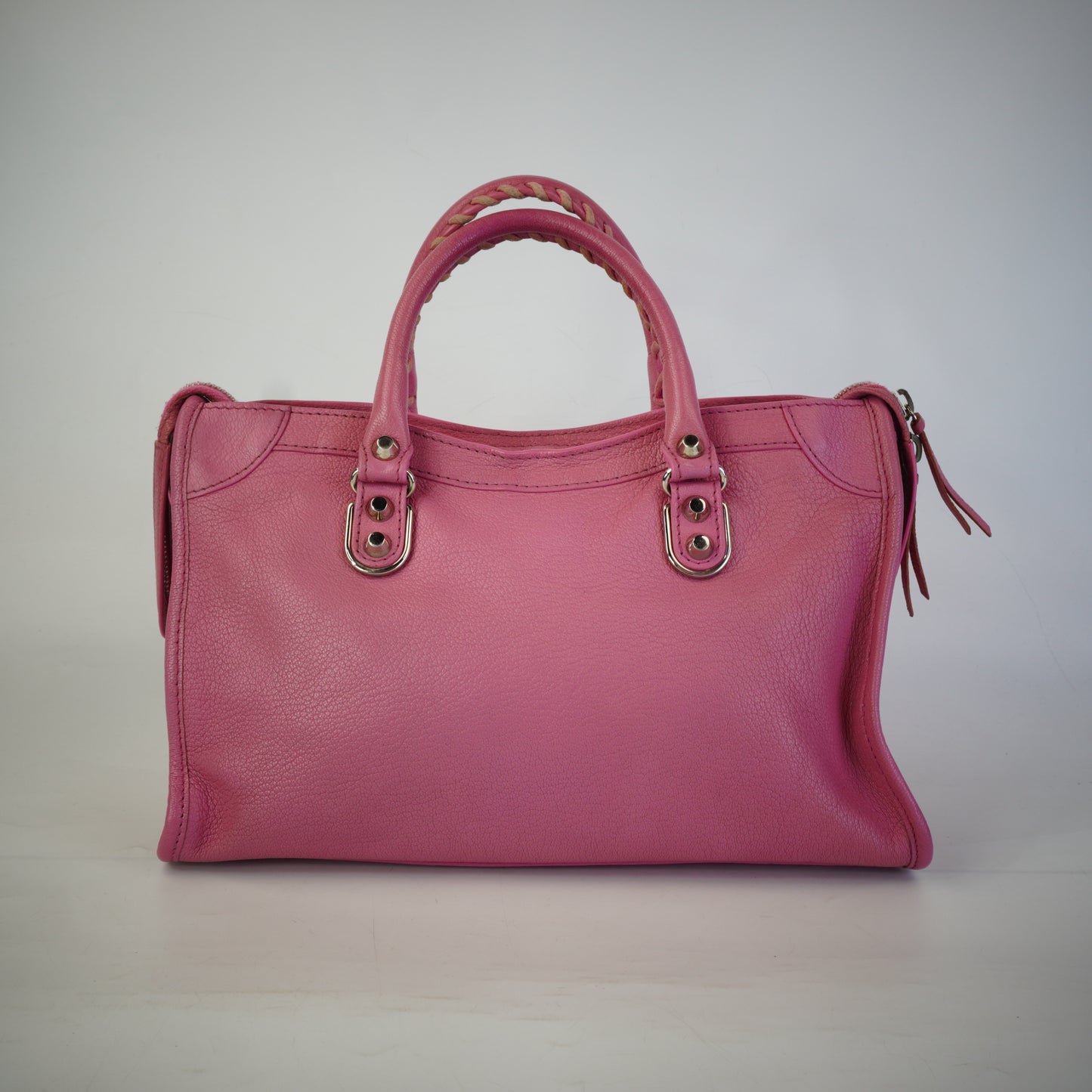 Balenciaga Small Metallic Edge Pink