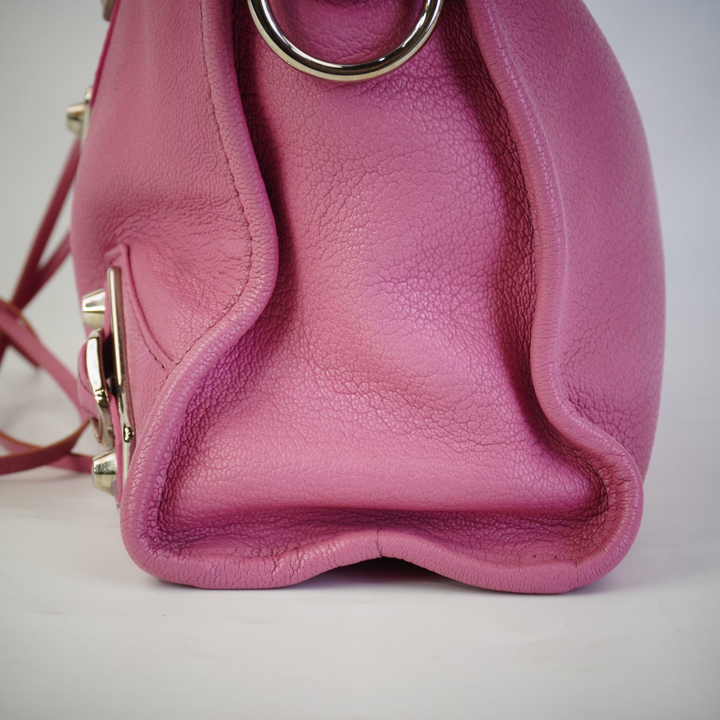 Balenciaga Small Metallic Edge Pink