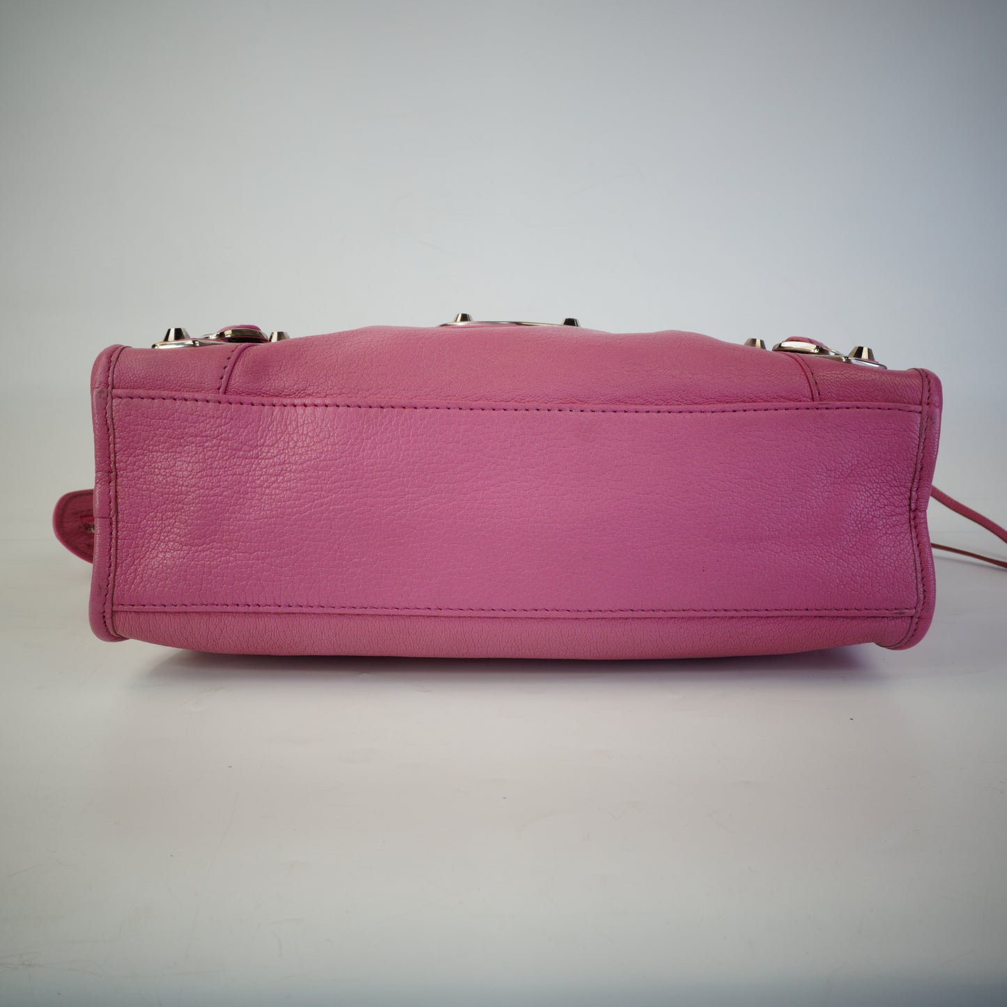 Balenciaga Small Metallic Edge Pink