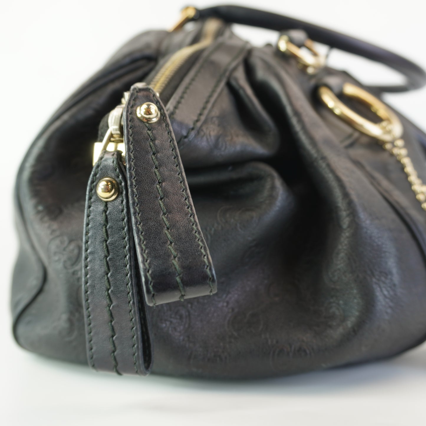 Gucci Guccissima Sukey Satchel