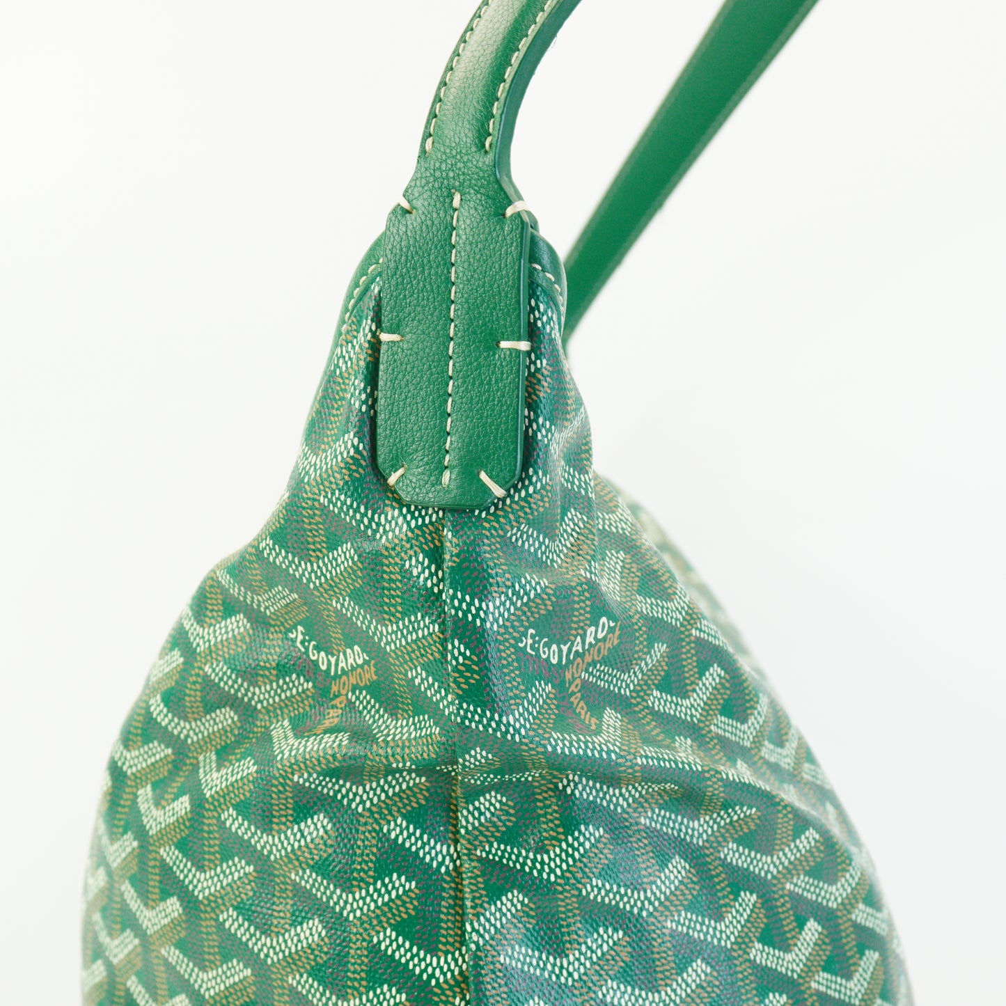 Goyard	Boheme Hobo MM Green SHW