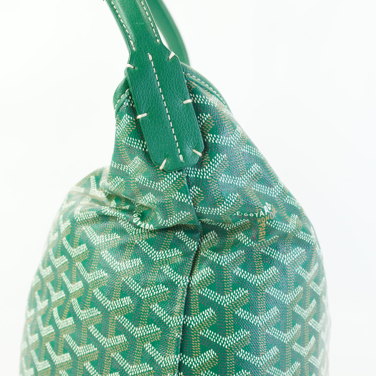 Goyard	Boheme Hobo MM Green SHW