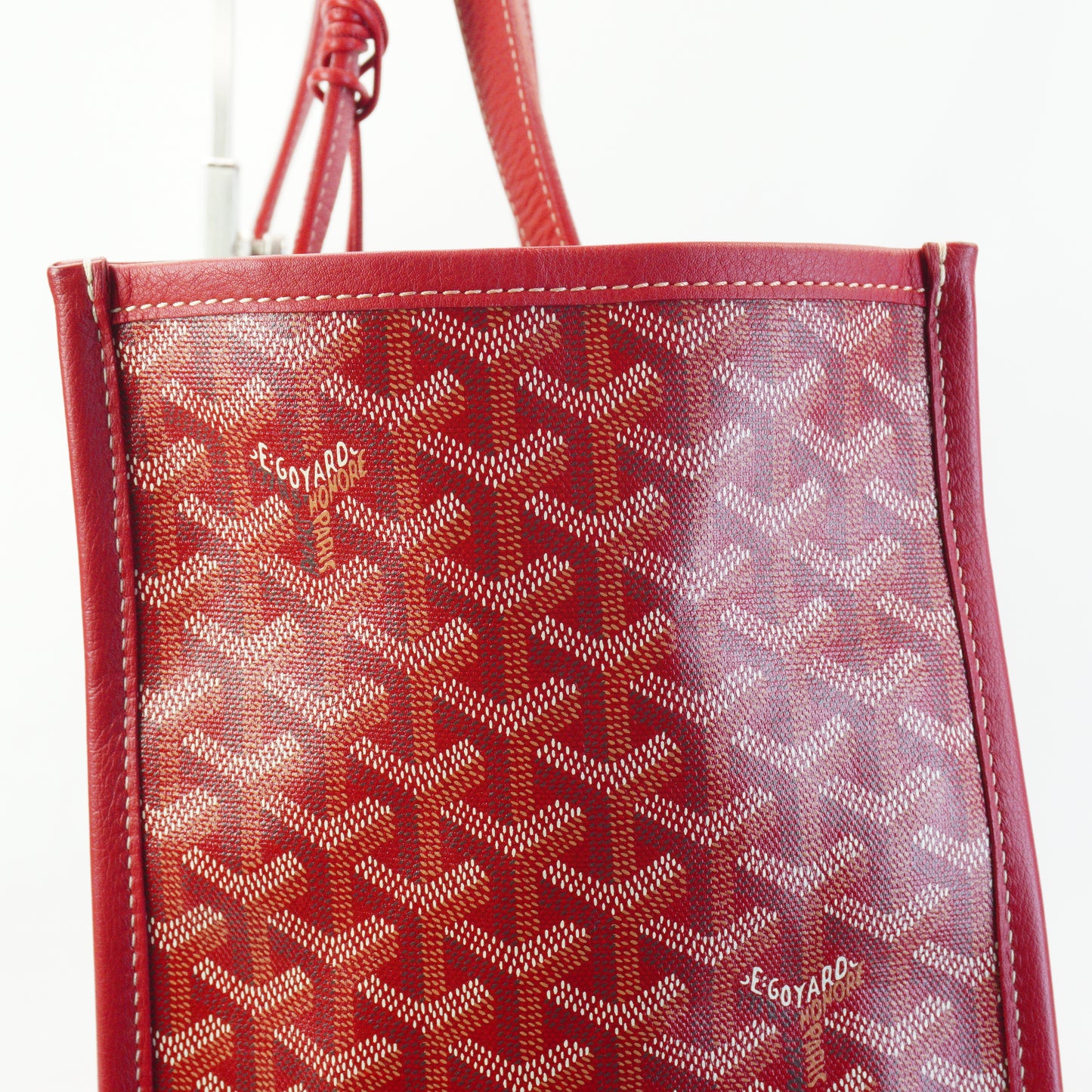 Goyard Vilette MM Red/Pink Tote