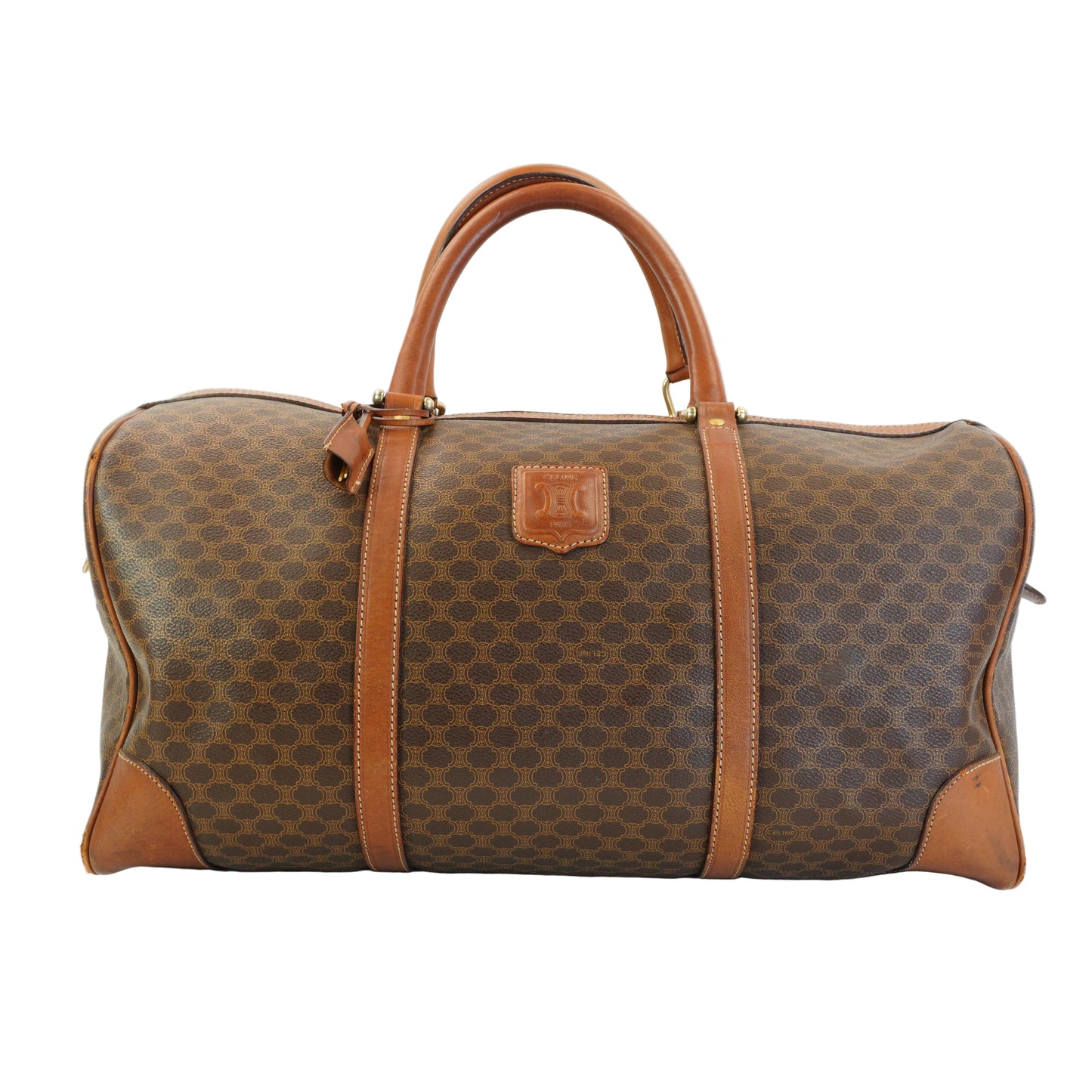 Celine Macadam Boston Duffle Bag