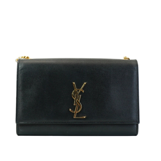 YSL Kate Medium Black GHW