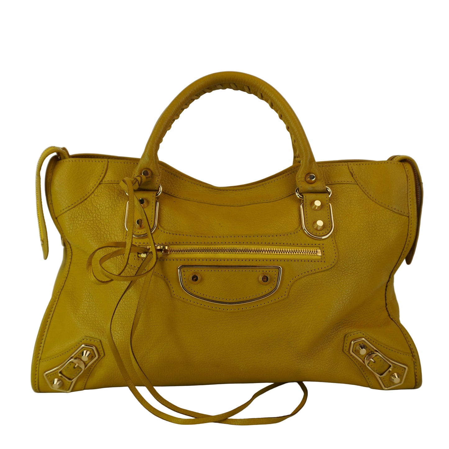 Balenciaga Classic Metalic Edge Yellow