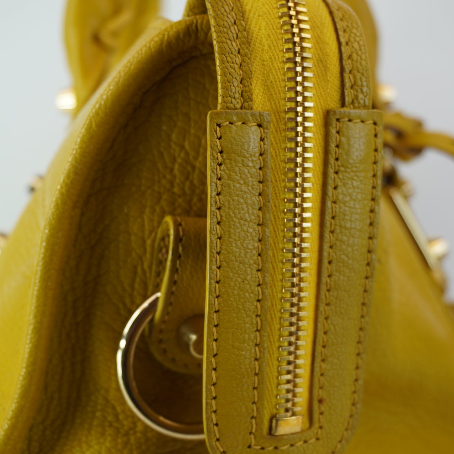 Balenciaga Classic Metalic Edge Yellow