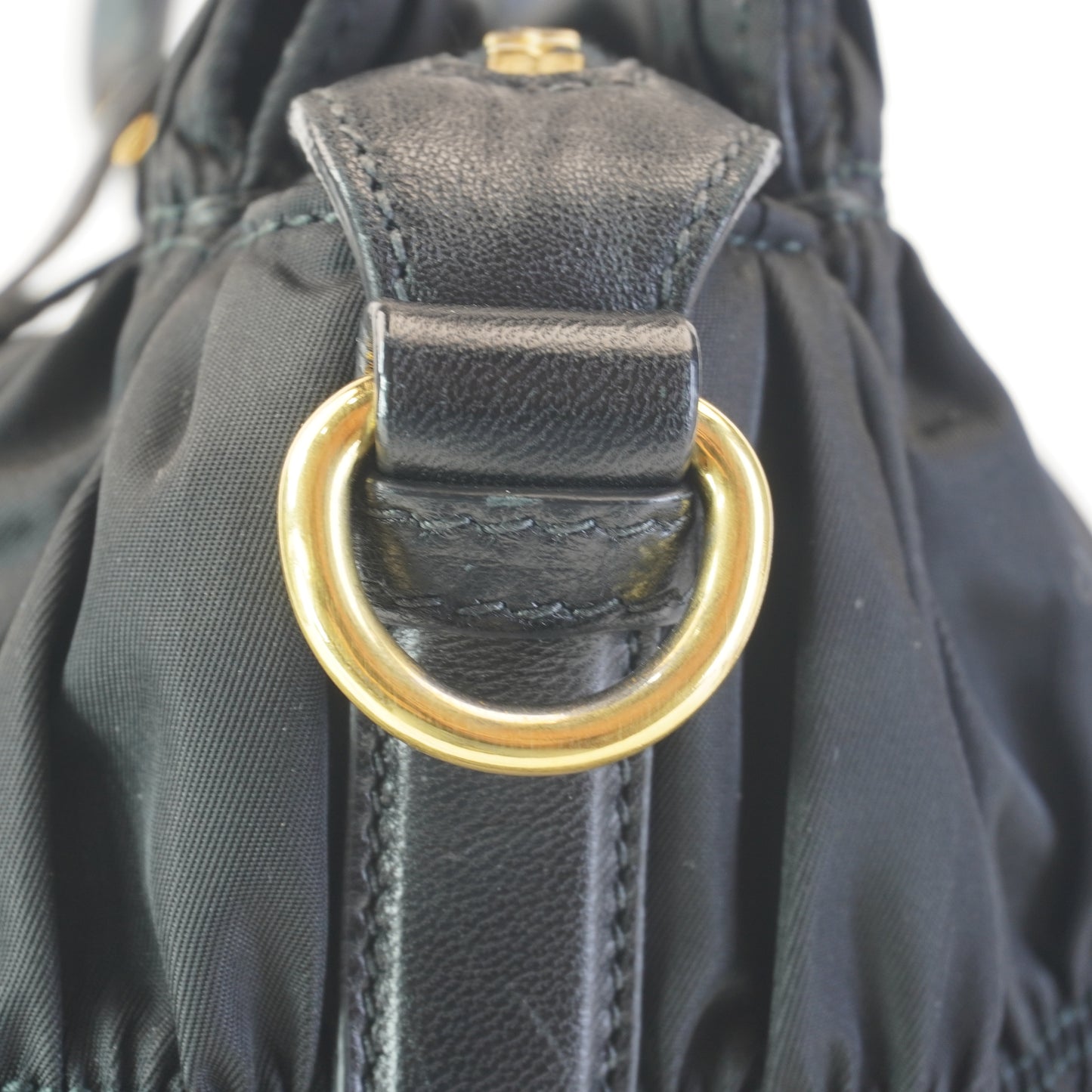 Prada Tessuto Nylon Gaufre Tote Black