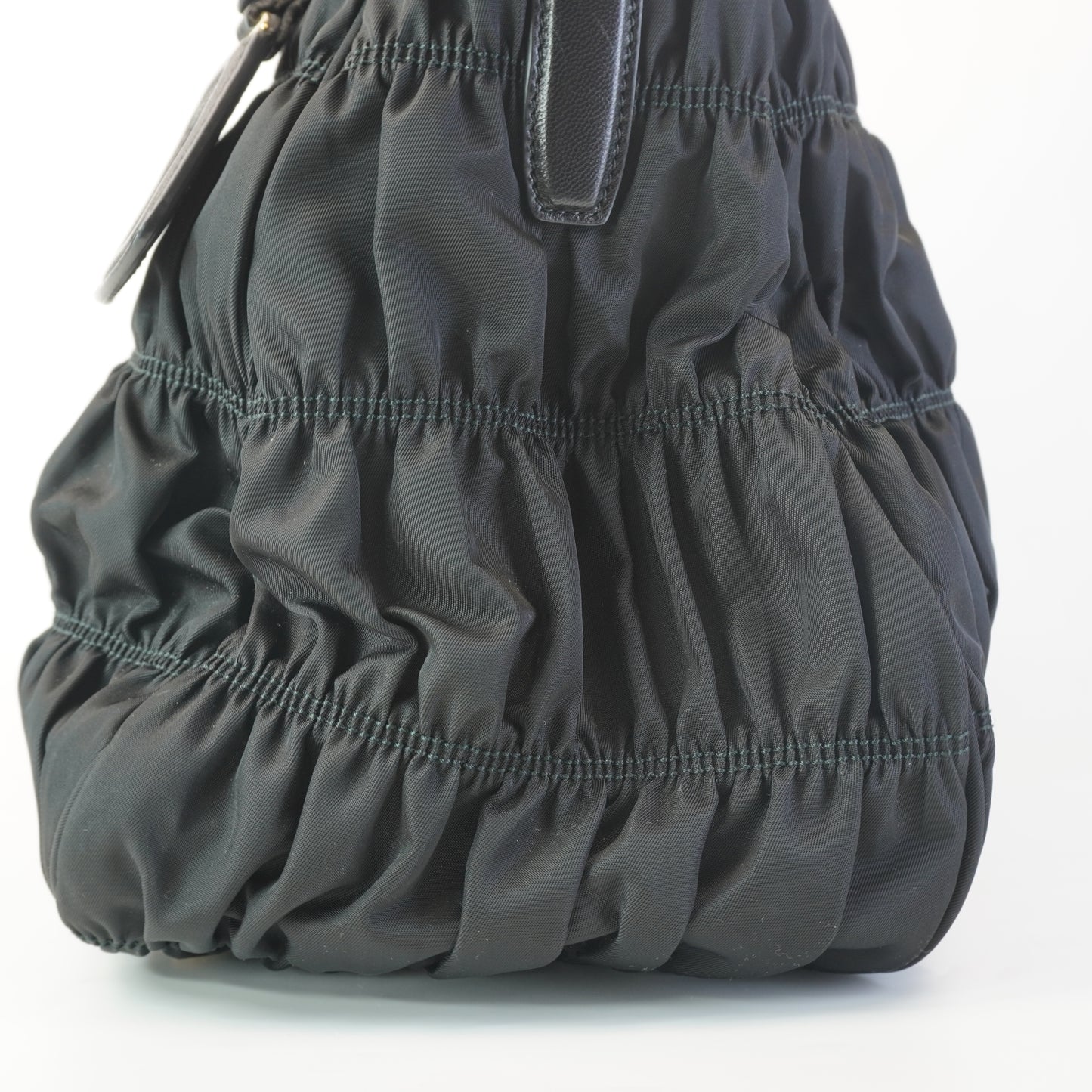 Prada Tessuto Nylon Gaufre Tote Black