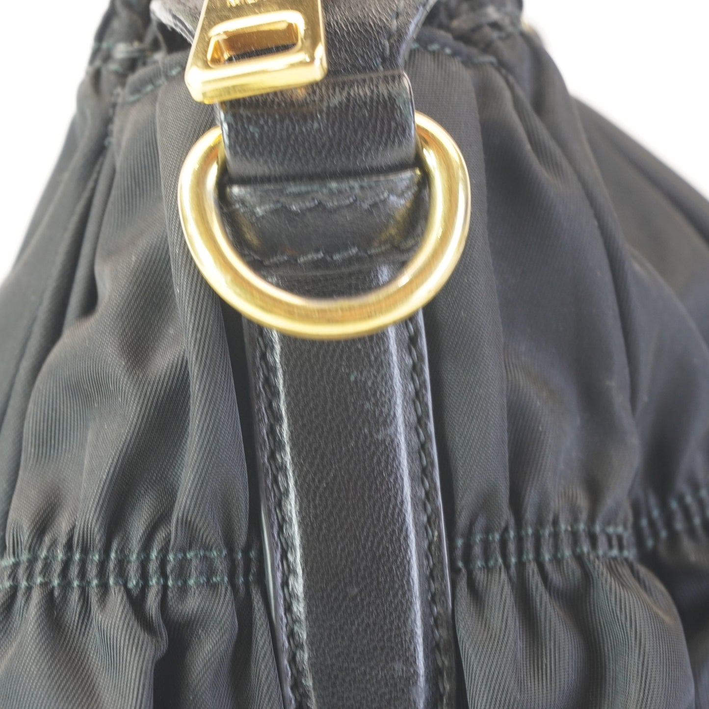 Prada Tessuto Nylon Gaufre Tote Black