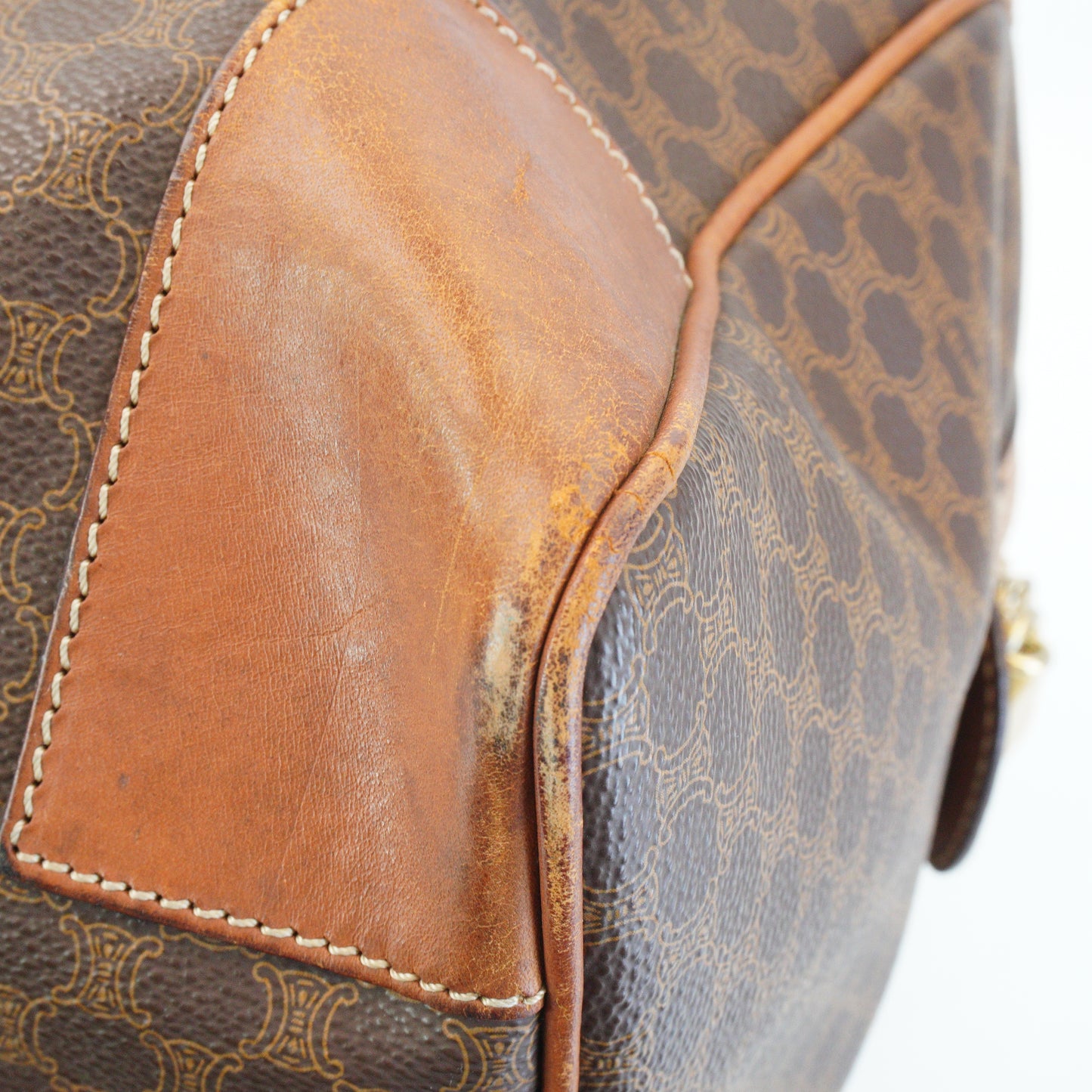 Celine Macadam Boston Duffle Bag
