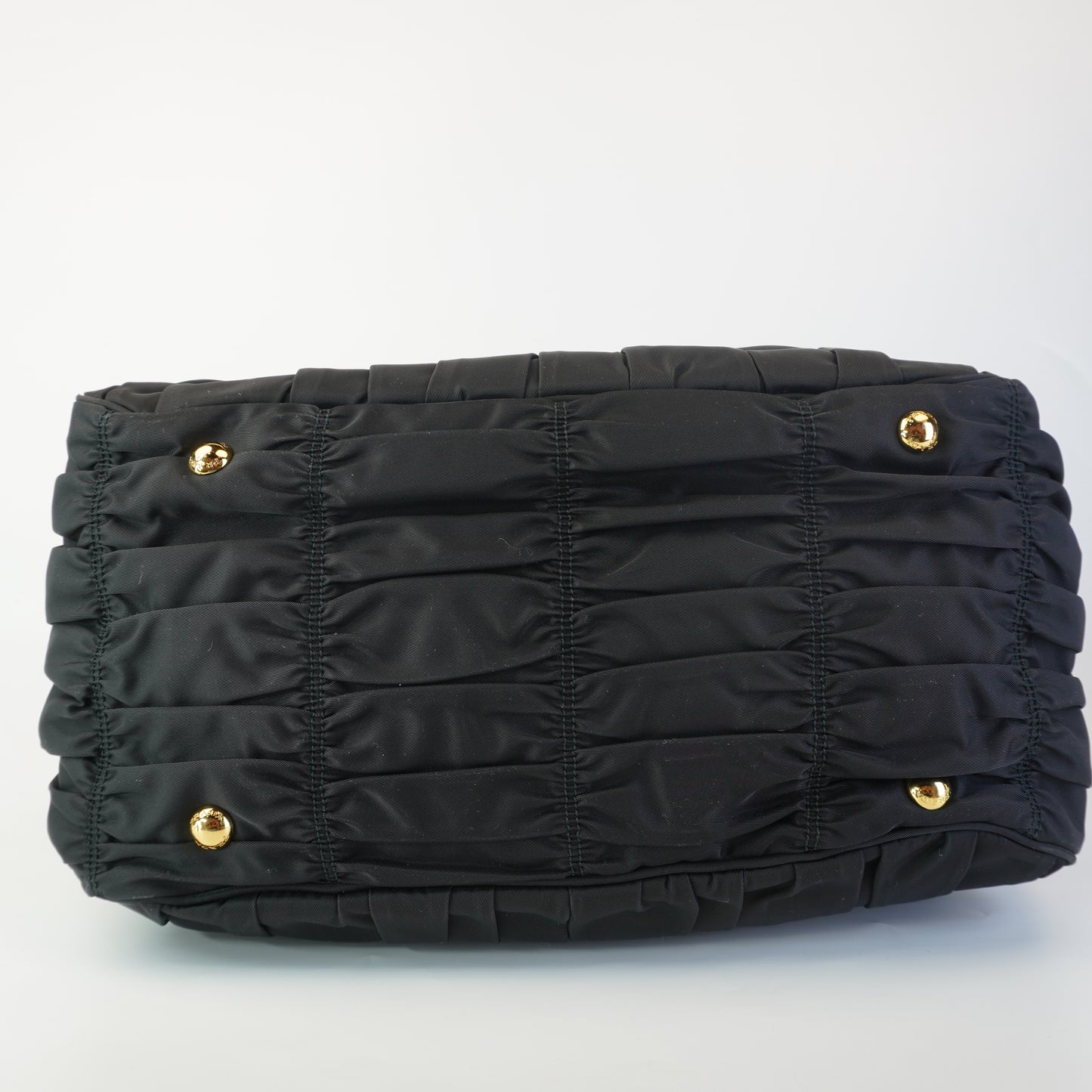 Prada Tessuto Nylon Gaufre Tote Black