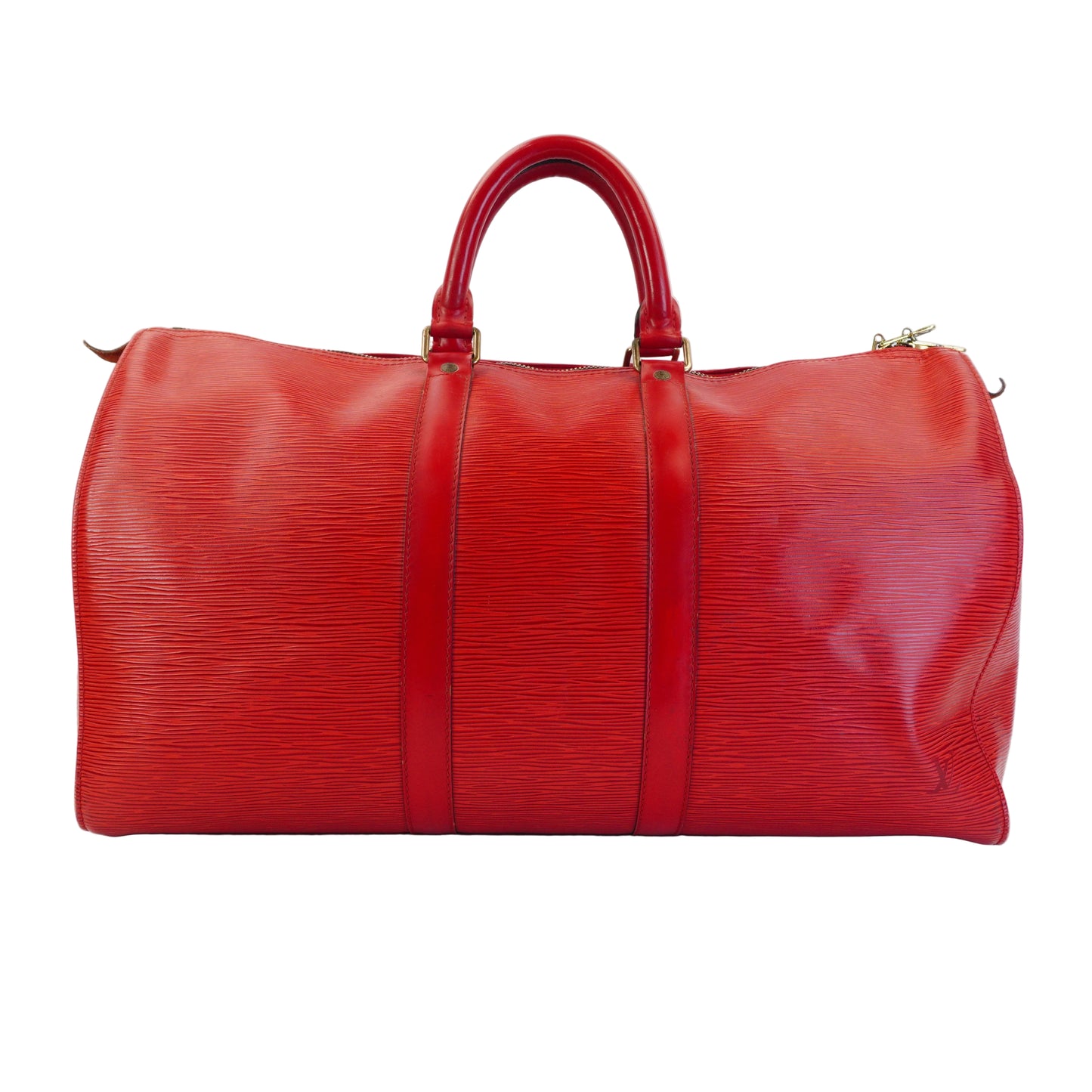 Louis Vuitton	Keepal Travel Bag Epi Leather Red Extra Large GHW