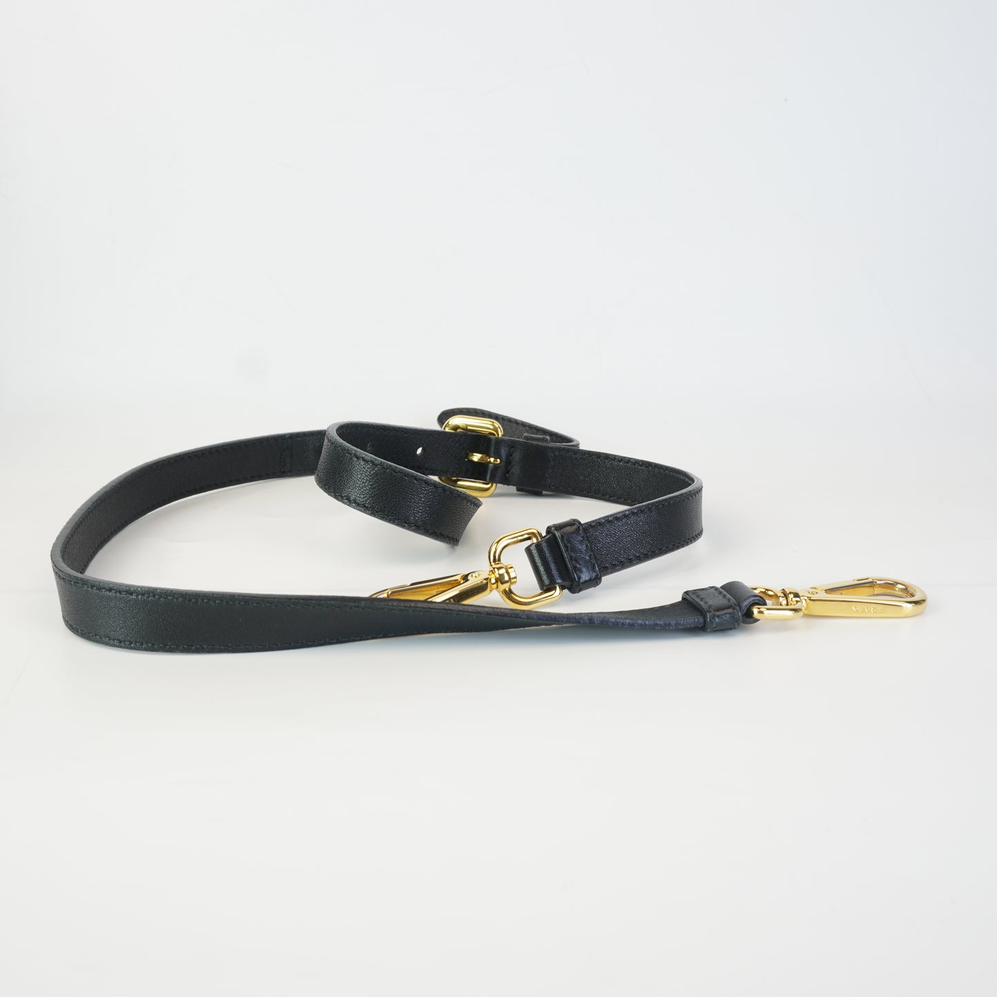Prada Tessuto Nylon Graufre Tote Black