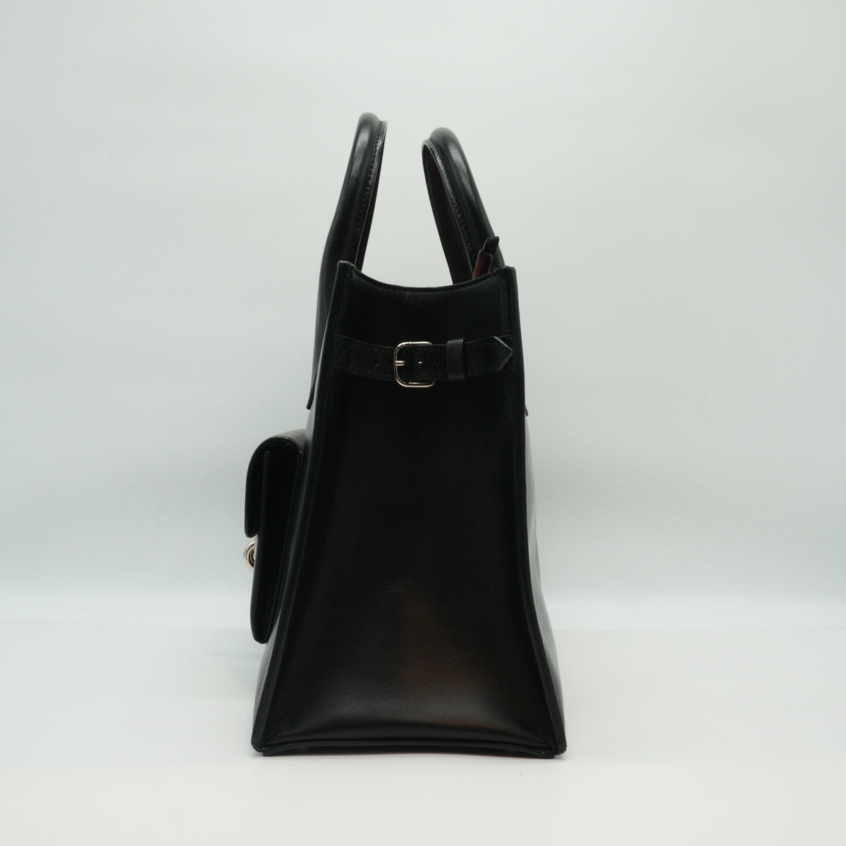 Balenciaga	Padlock tote Medium Black SHW