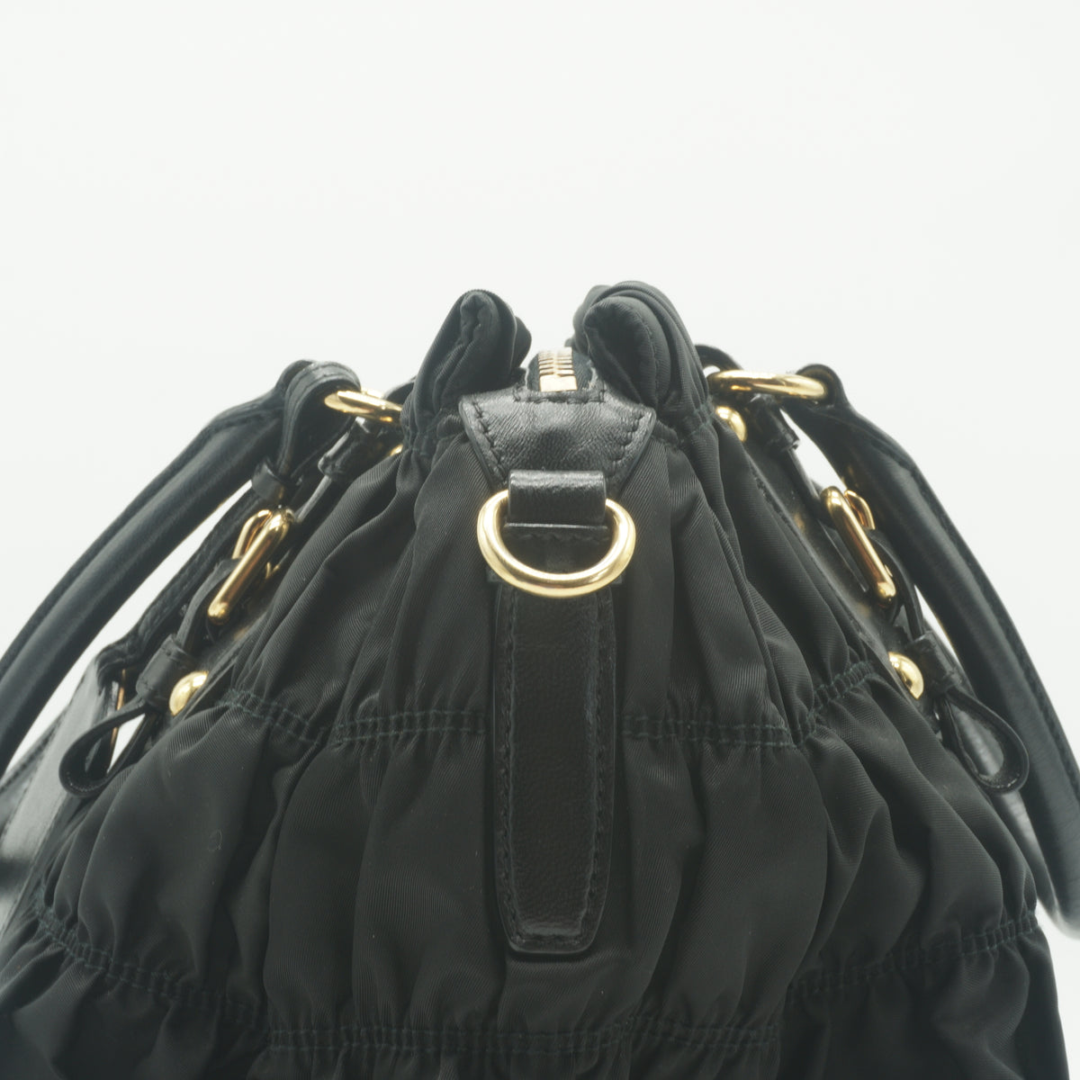 Prada Tessuto Gaufre Nylon Bag Medium GHW
