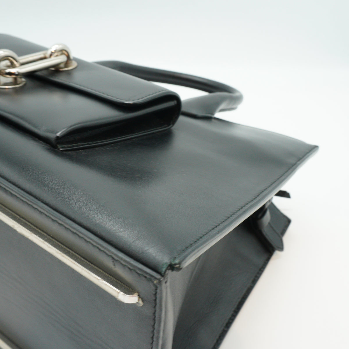 Balenciaga	Padlock tote Medium Black SHW