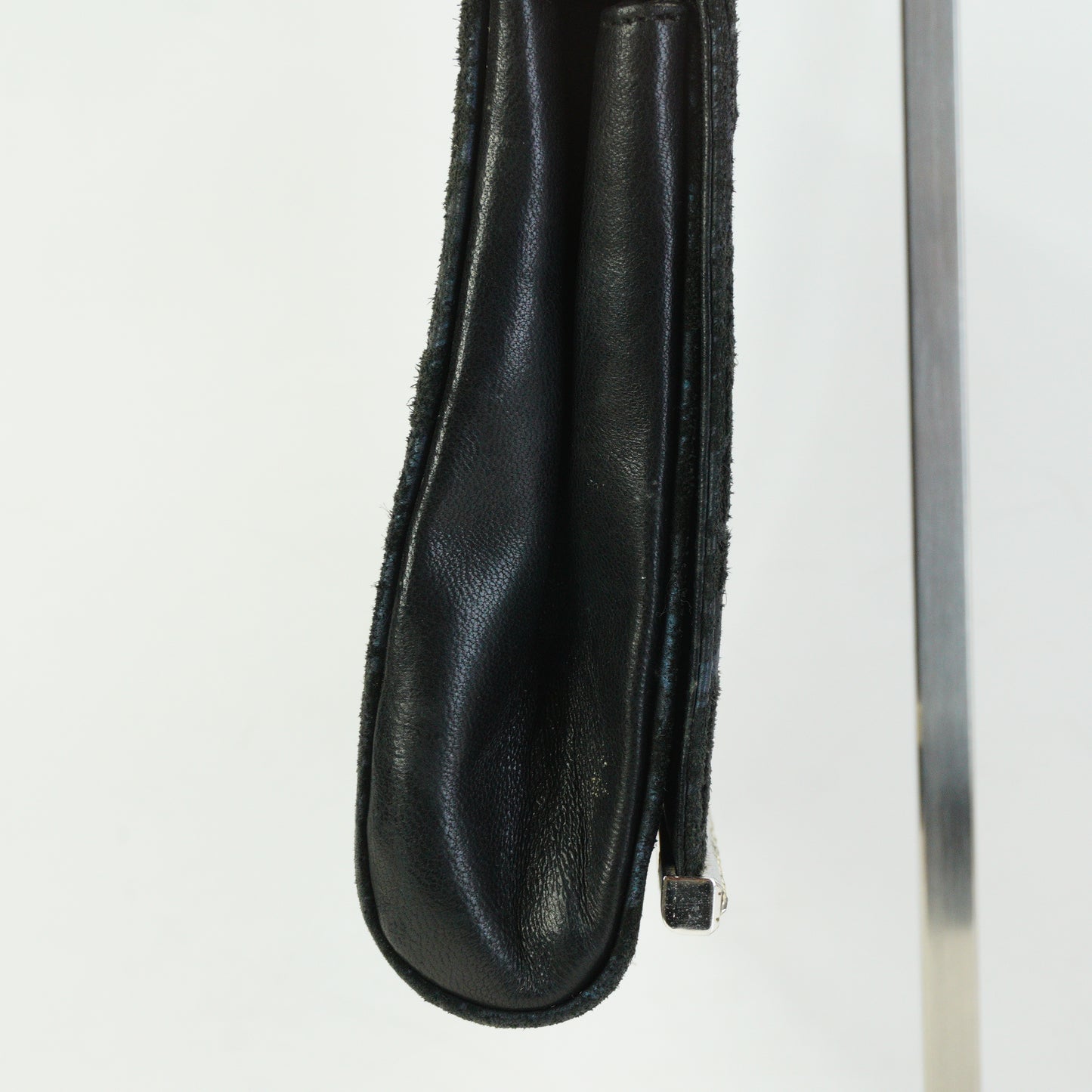 Gucci Brushtroke Clutch Medium Blue/Black SHW