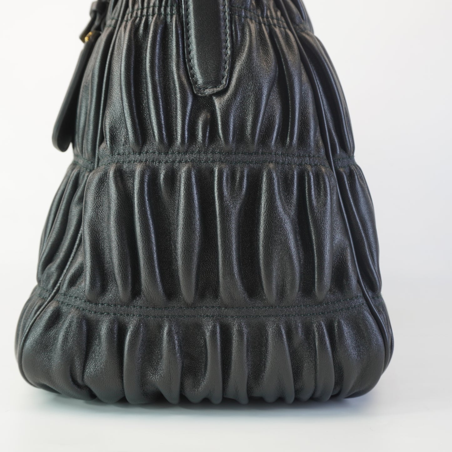 Prada Nappa Gaufre Tote Black