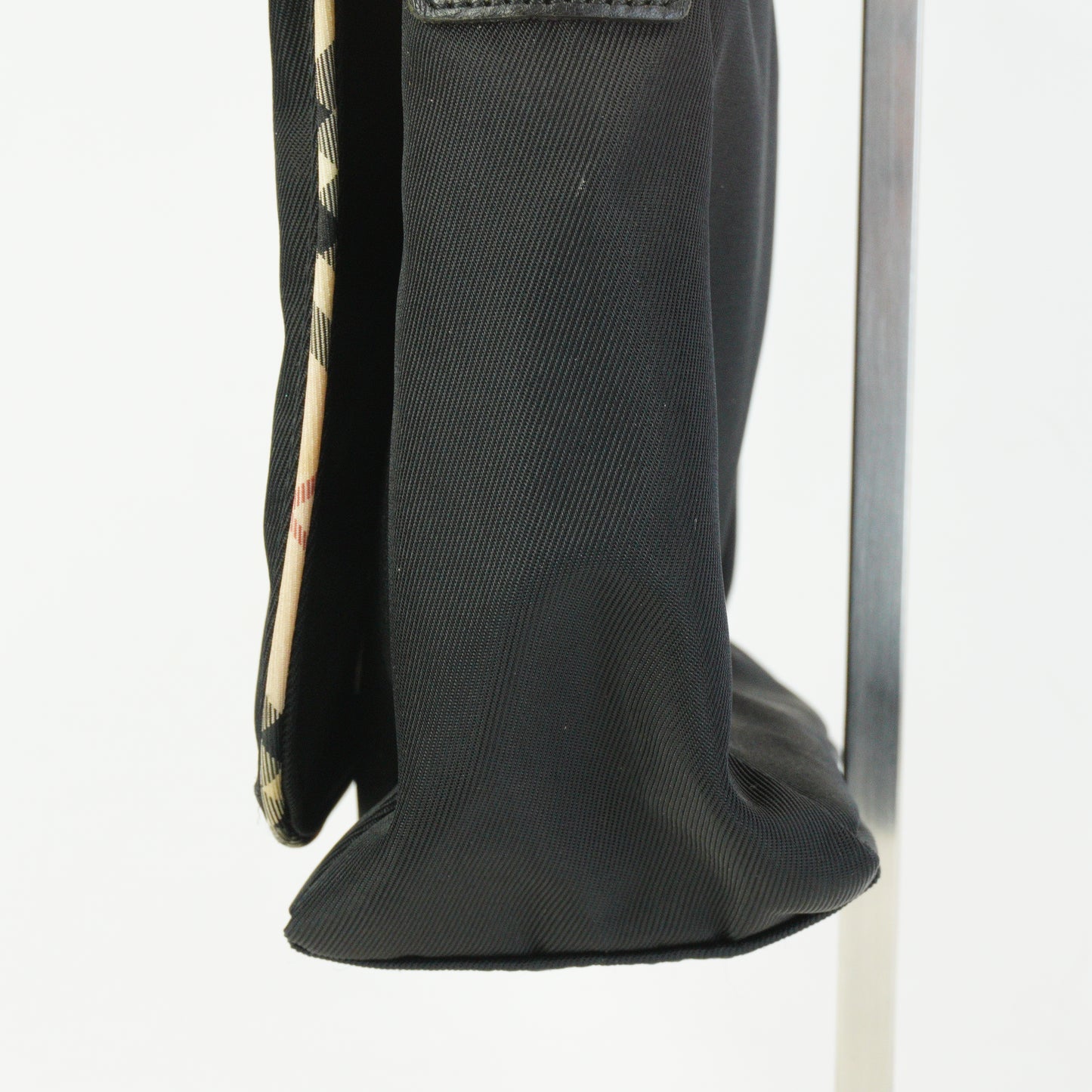 Burberry	Crossbody Front Zip Pocket Bag Small Black SHW