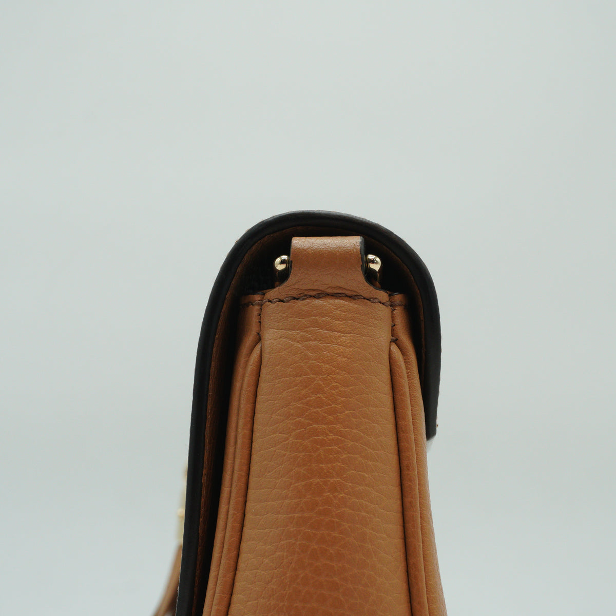 Gucci Soho Chain Flap shoulder bag Camel Small GHW