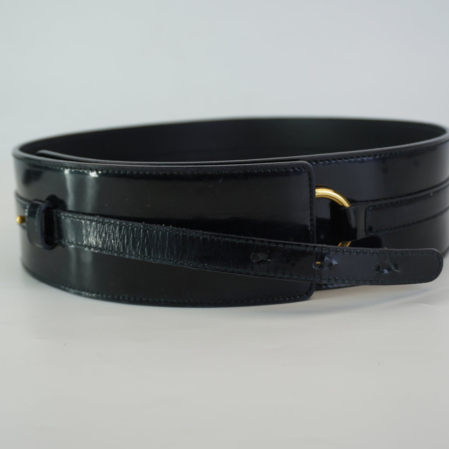 Gucci Horsebit wide waist belt