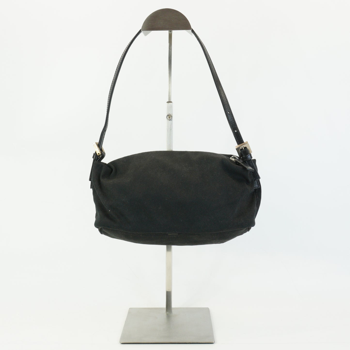 Fendi Baguette Shoulder Bag Black Small SHW