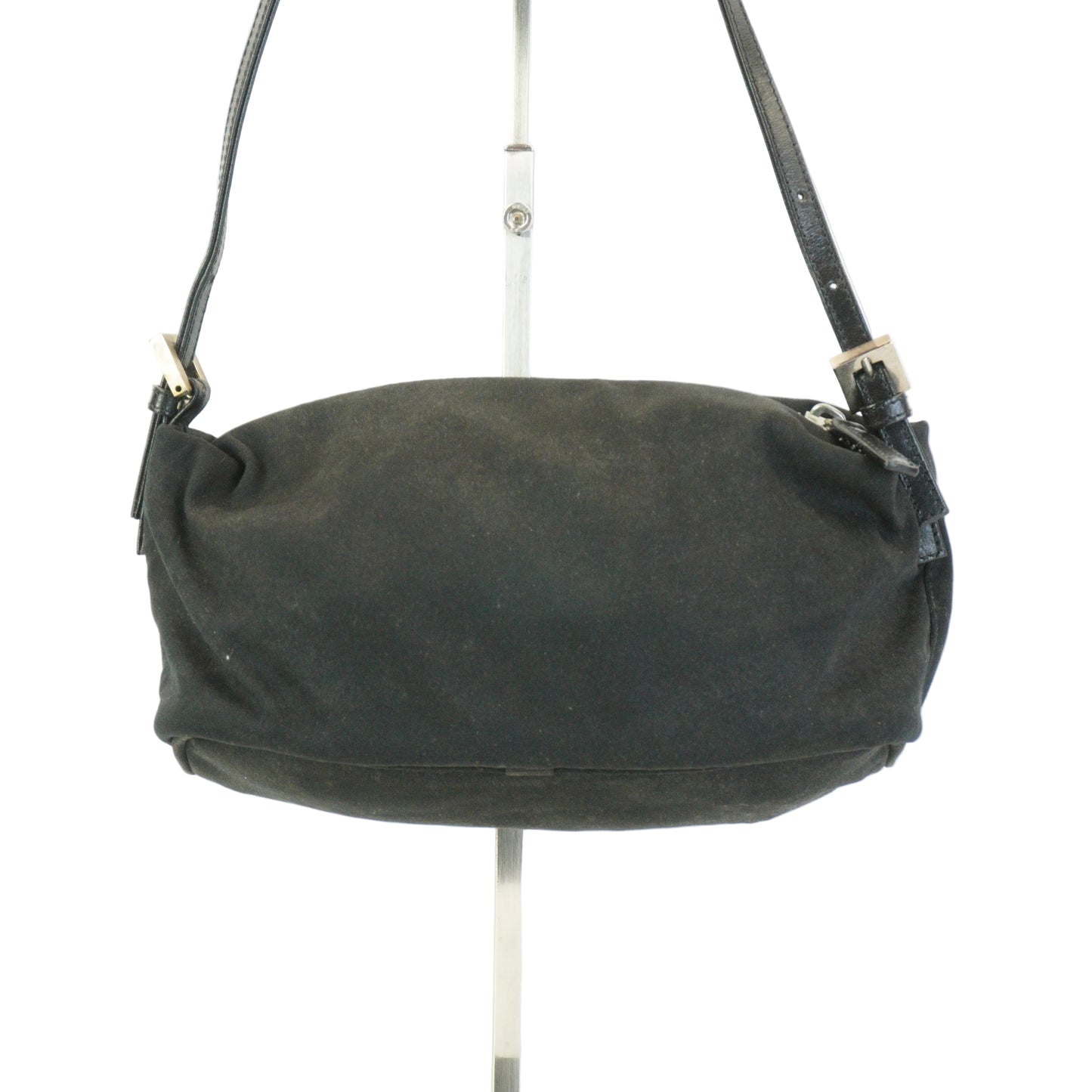 Fendi Baguette Shoulder Bag Black Small SHW
