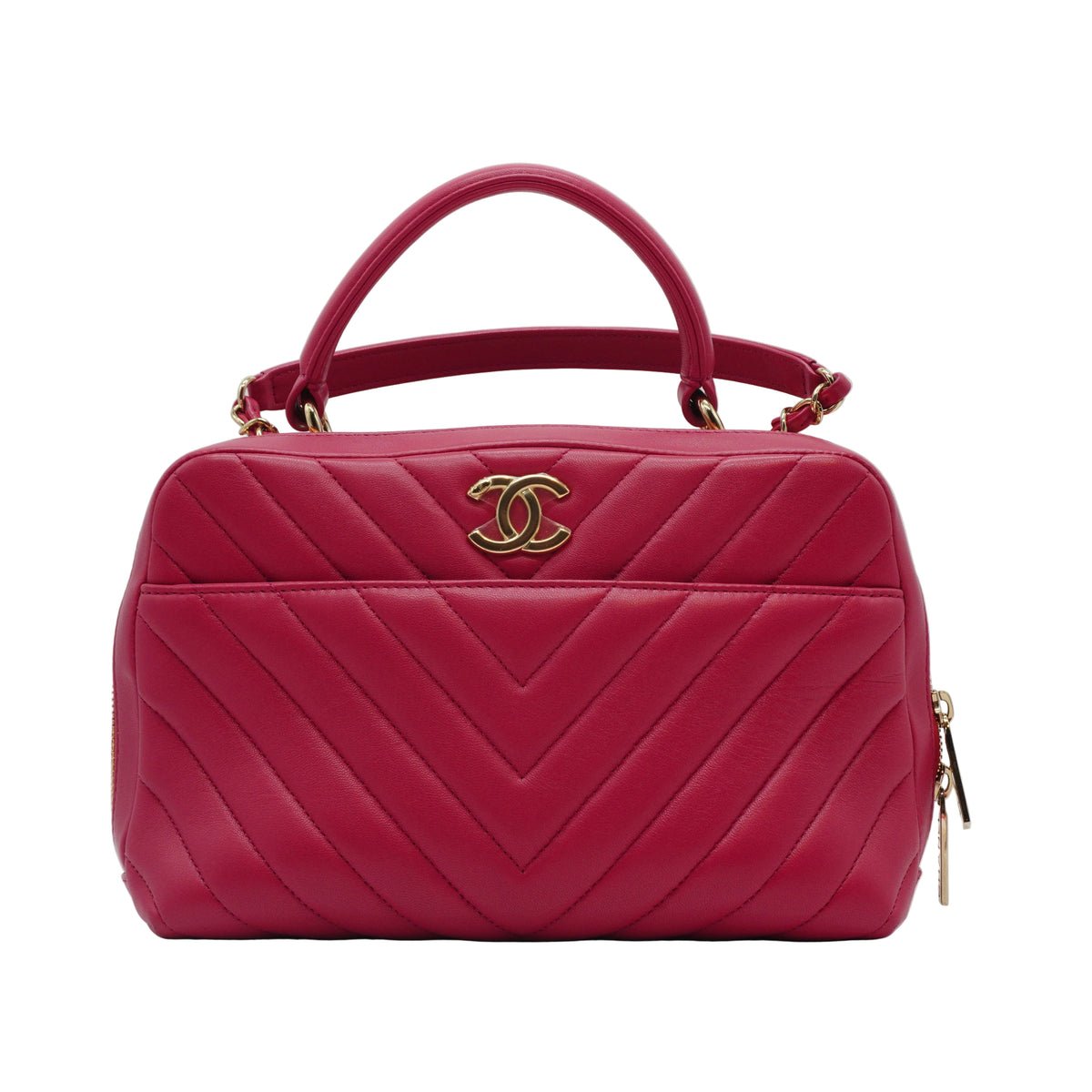 Chanel Trendy Medium Lambskin Pink GHW