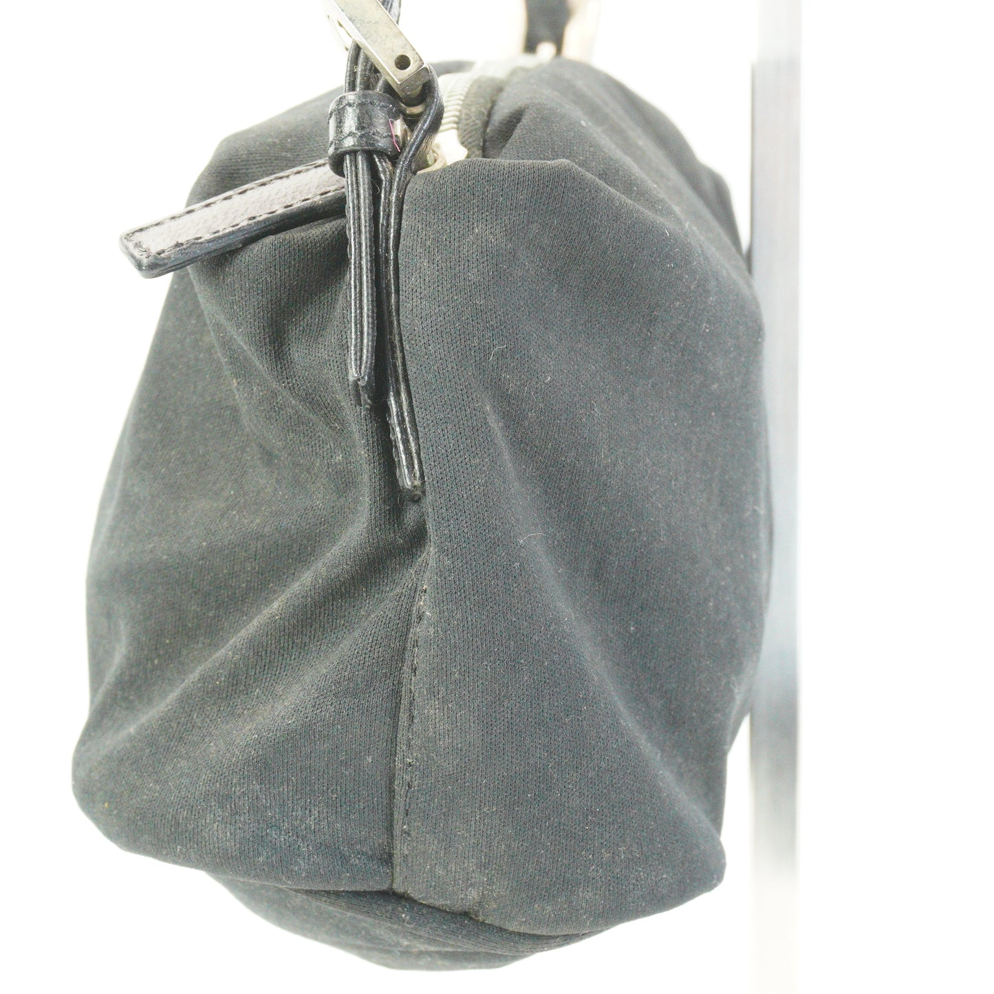 Fendi Baguette Shoulder Bag Black Small SHW