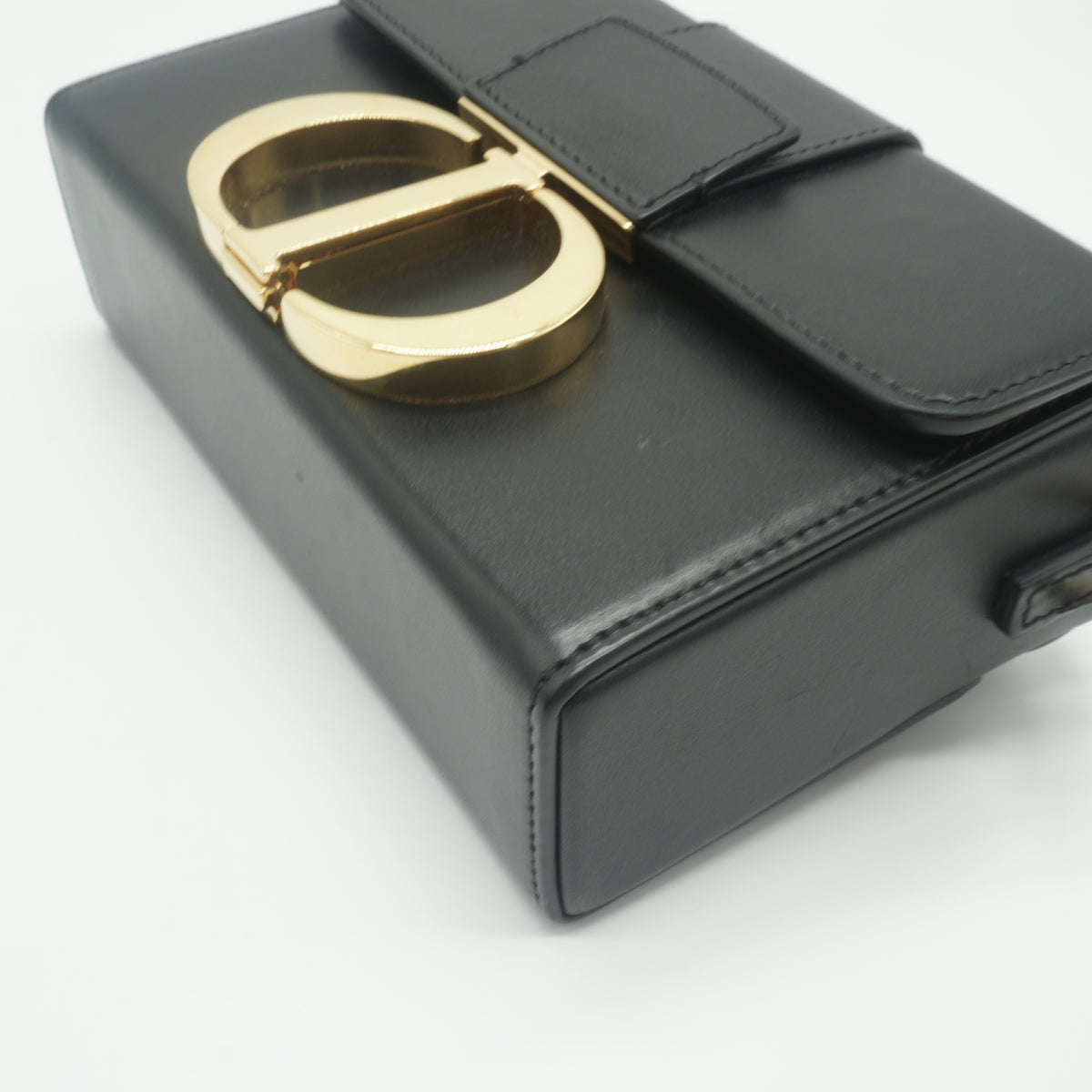 Dior	Dior 30 Montaigne Box Bag calf skin Small black GHW
