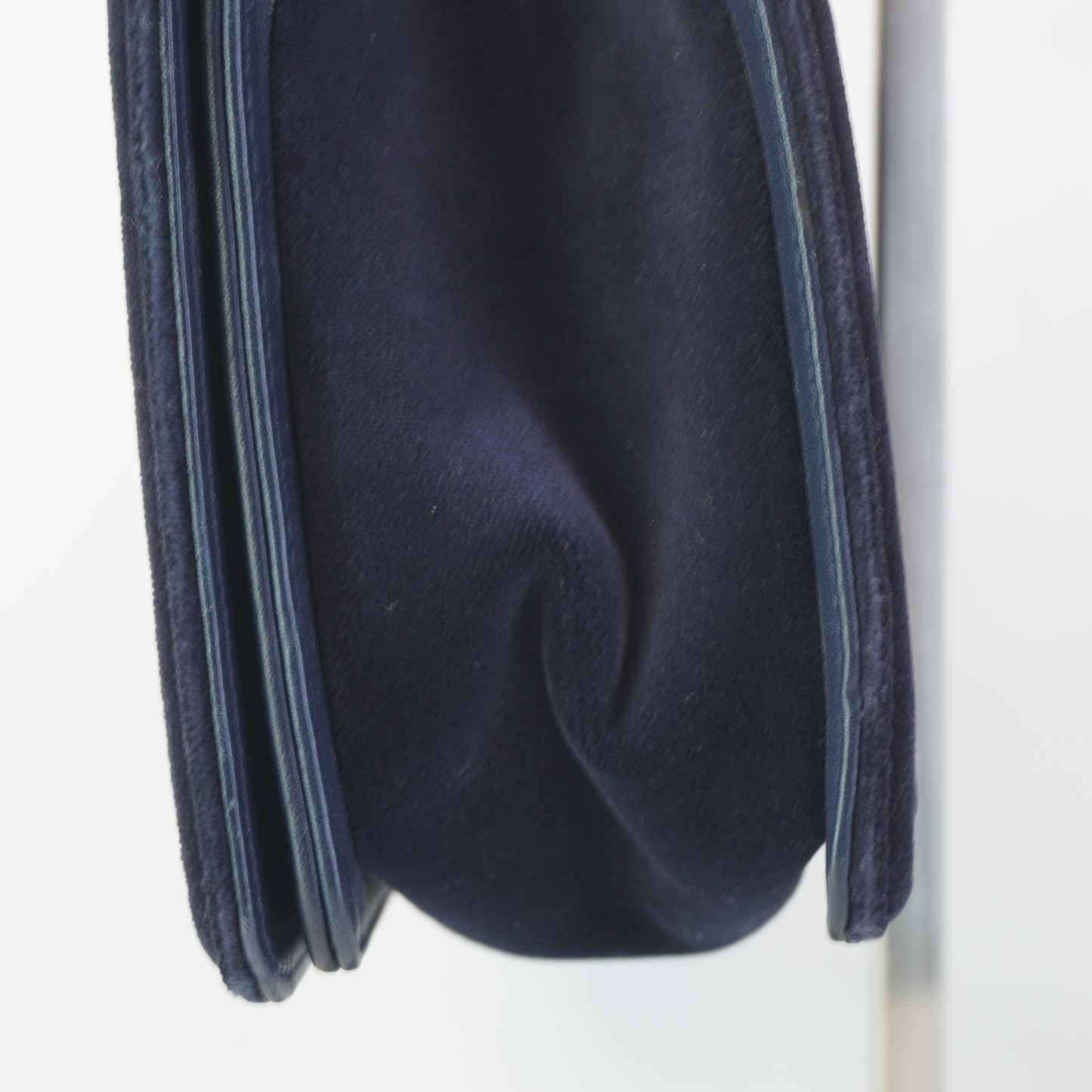 Chanel Suede Boy Flap Bag Old Medium