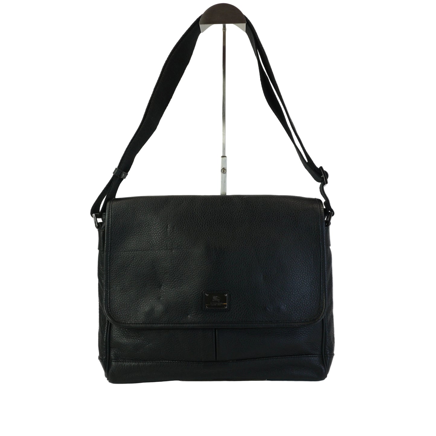Burberry	Blue Label Messengr Bag Black Large SHW