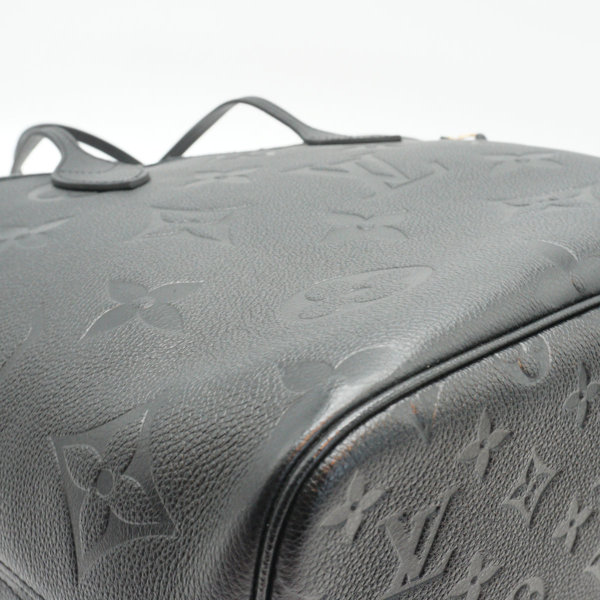 Louis Vuitton	Neverfull MM Monogram Empreinte Black Tote Bag GHW