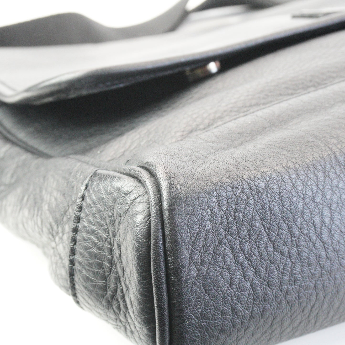 Burberry	Blue Label Messengr Bag Black Large SHW