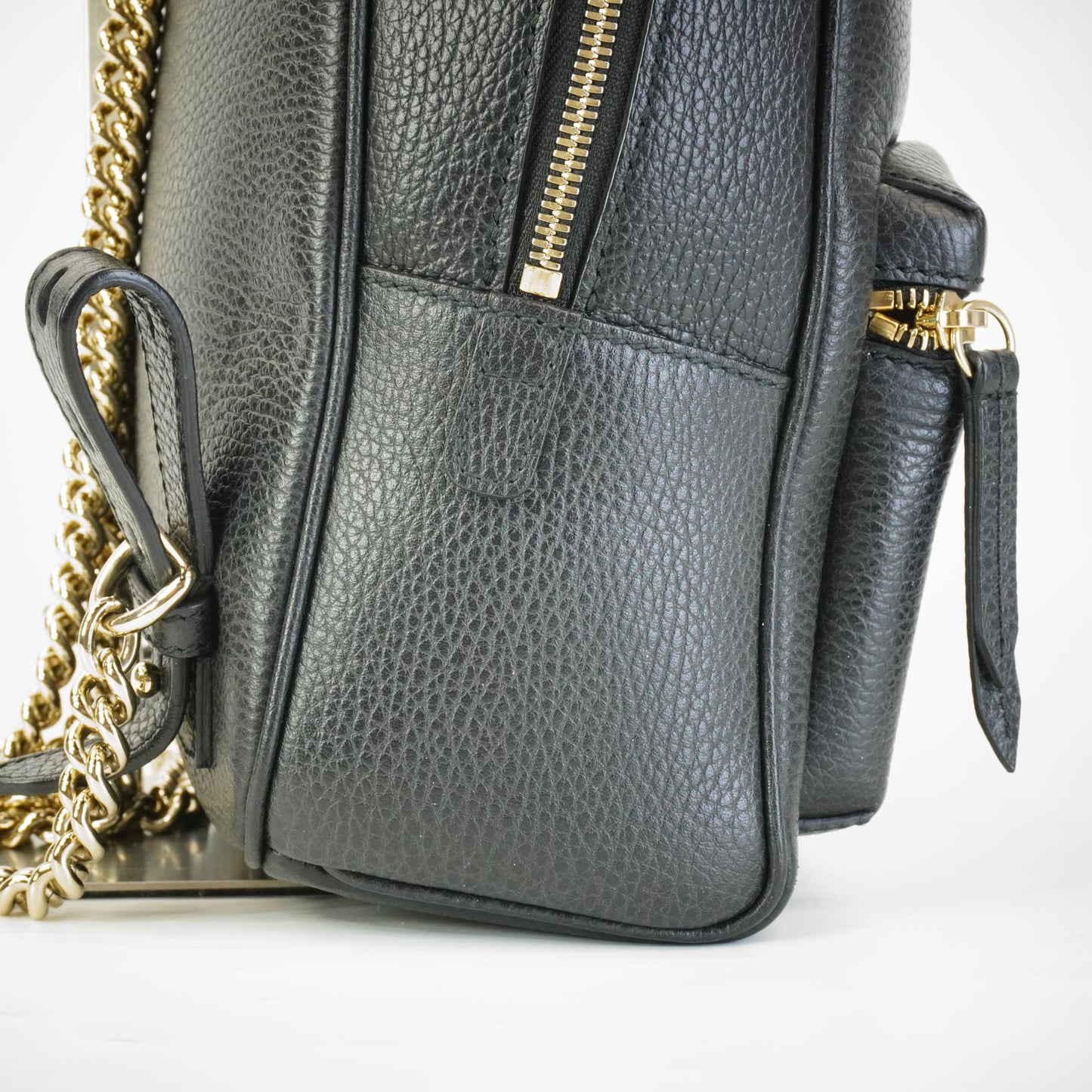 Gucci Backpack Black GHW Medium