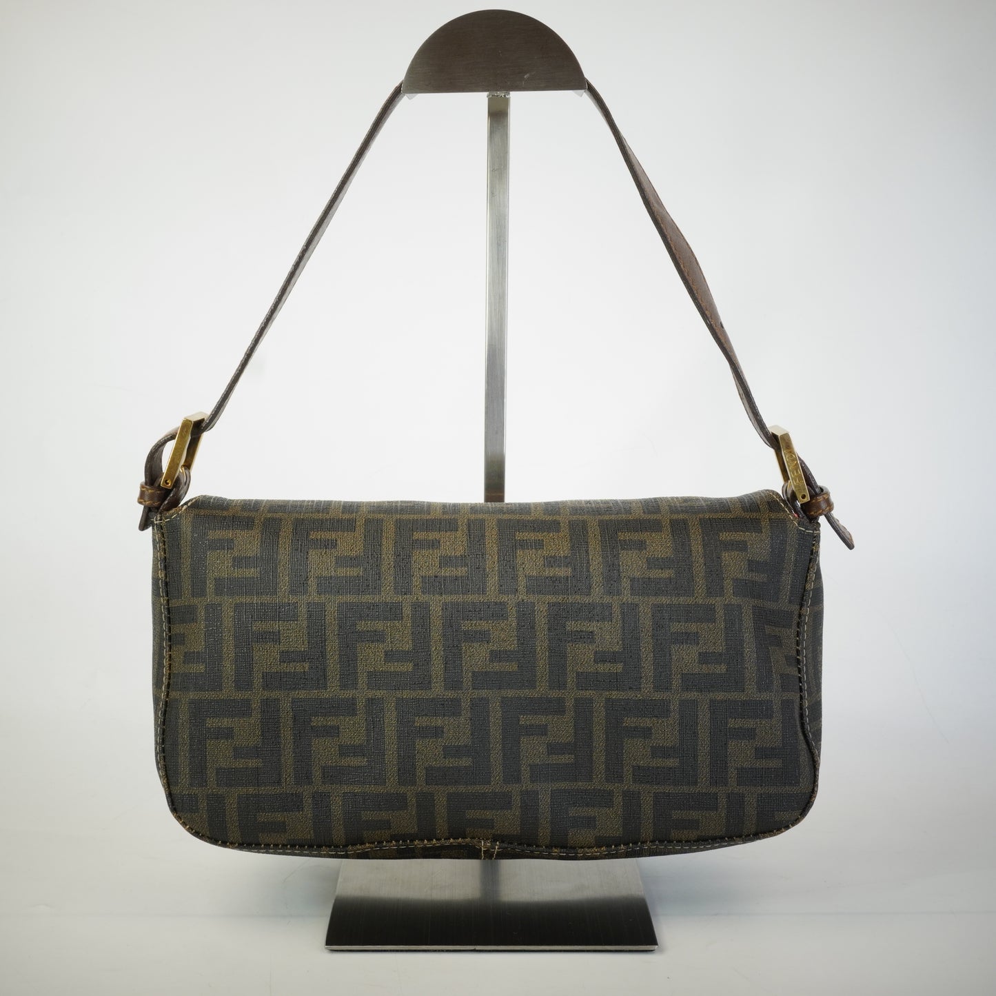 Fendi Zucca Baguette shoulder bag GHW Small